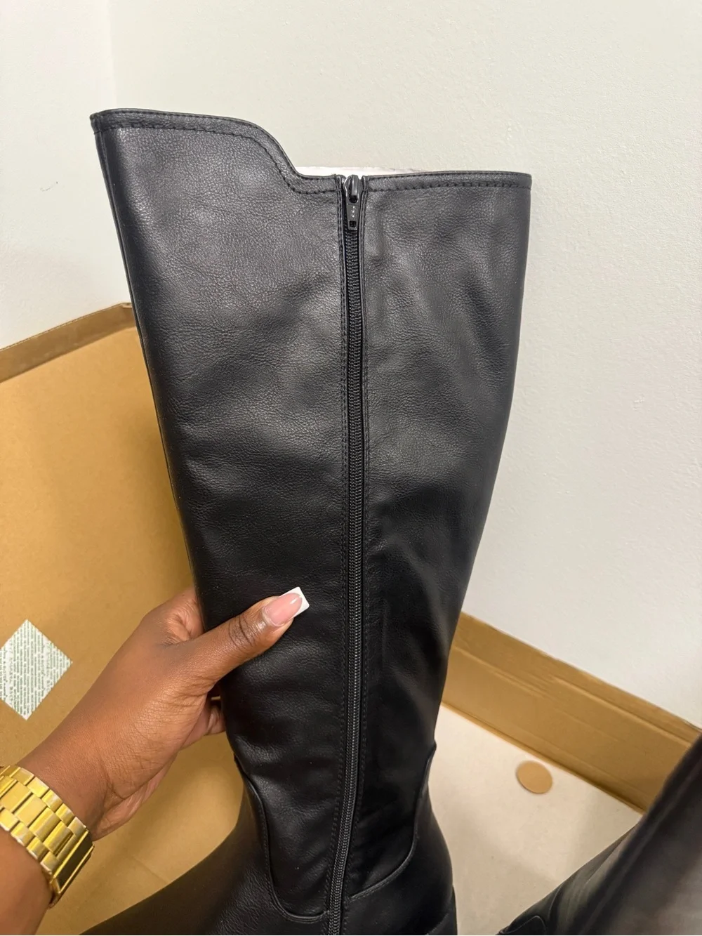 Tall Black Wide Women’s Riding Boots